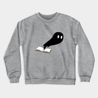 bookish ghost Crewneck Sweatshirt